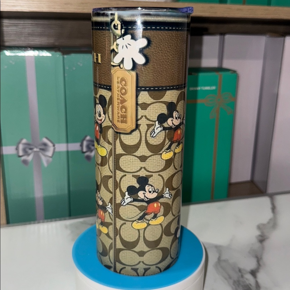 20oz Coach Mickey Tumbler